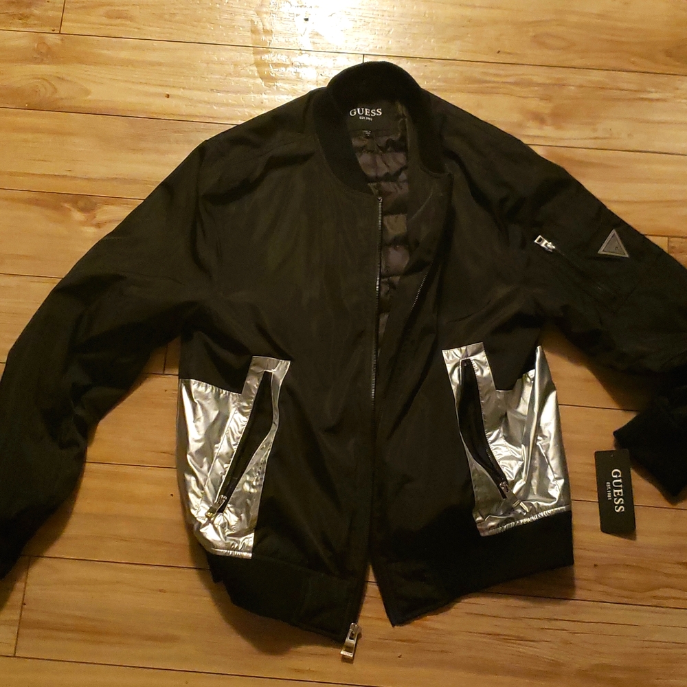 Authentic Guess Euro Bomber Jacket